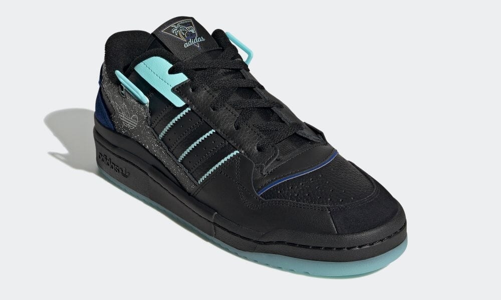 【発売予定】adidas Originals FORUM EXHIBIT LOW “Core Black/Clear Aqua” (アディダス オリジナルス フォーラム エクシビット ロー “コアブラック/クリアアクア”) [GY4669]