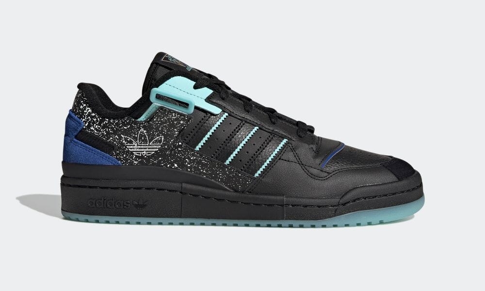 【発売予定】adidas Originals FORUM EXHIBIT LOW “Core Black/Clear Aqua” (アディダス オリジナルス フォーラム エクシビット ロー “コアブラック/クリアアクア”) [GY4669]