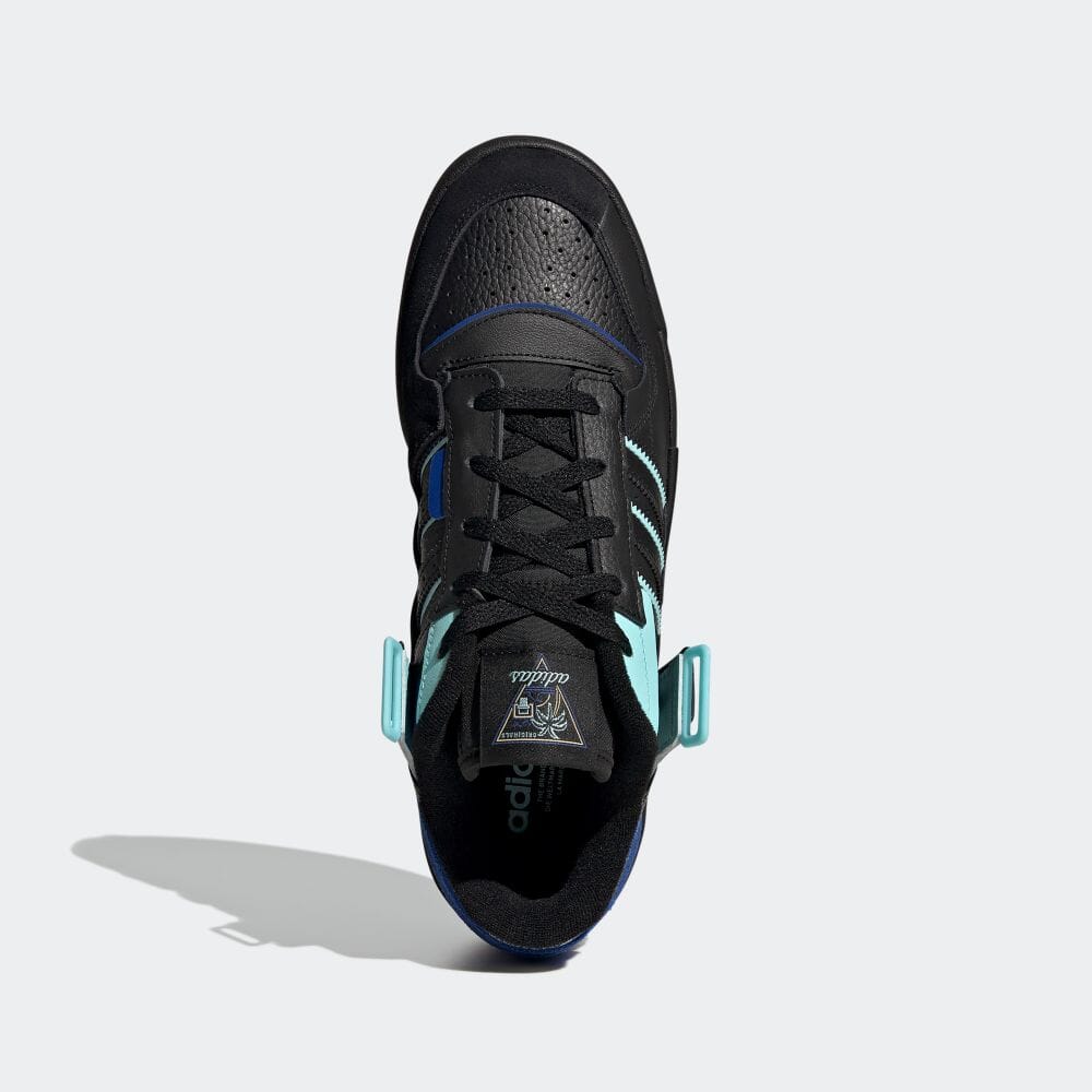 【発売予定】adidas Originals FORUM EXHIBIT LOW “Core Black/Clear Aqua” (アディダス オリジナルス フォーラム エクシビット ロー “コアブラック/クリアアクア”) [GY4669]