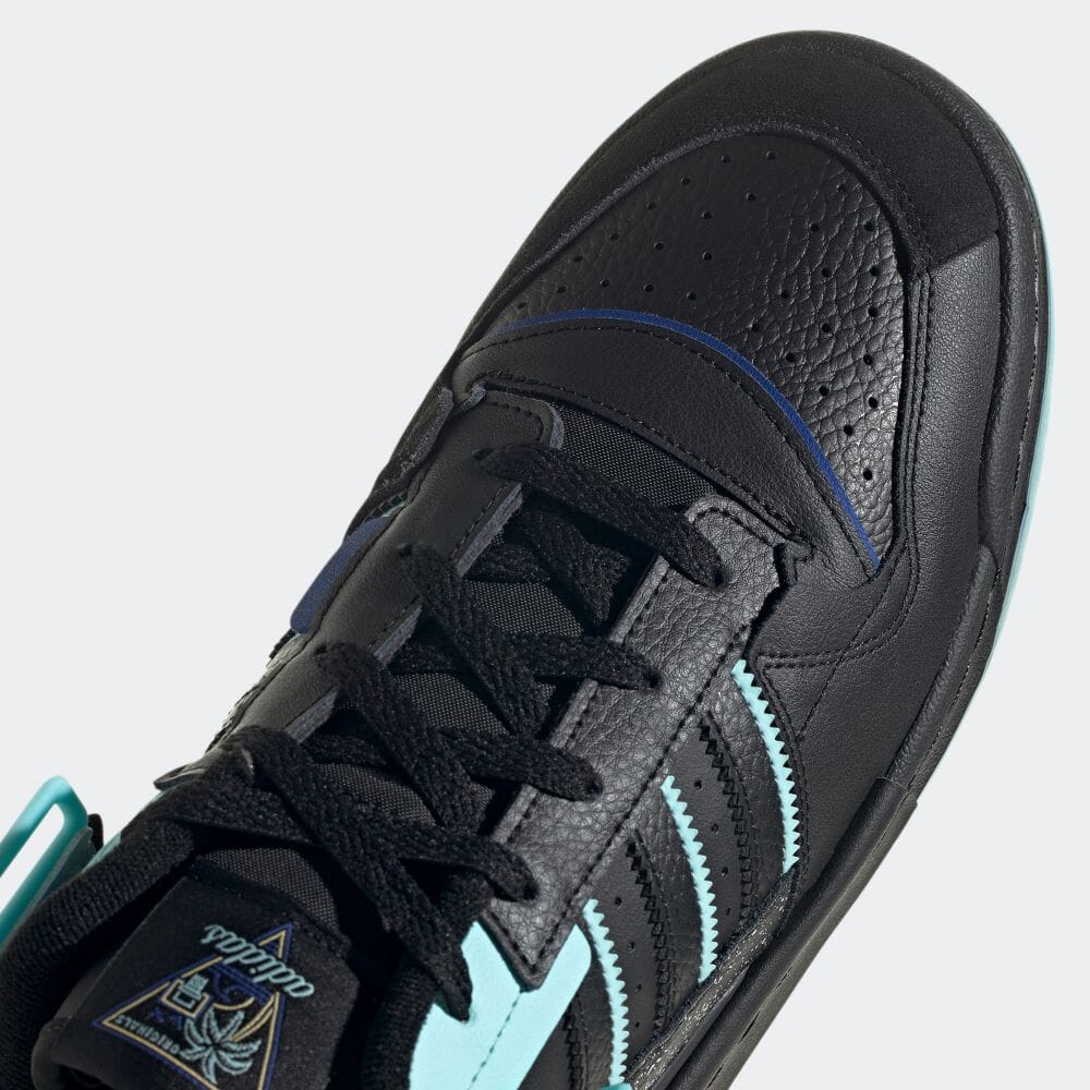 【発売予定】adidas Originals FORUM EXHIBIT LOW “Core Black/Clear Aqua” (アディダス オリジナルス フォーラム エクシビット ロー “コアブラック/クリアアクア”) [GY4669]