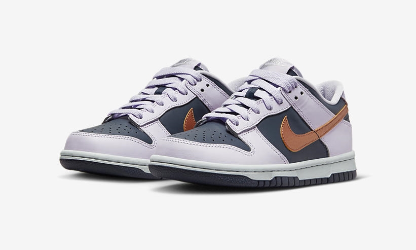 2022年 発売予定！ナイキ GS ダンク ロー “ネイビー/カッパースウッシュ” (NIKE GS DUNK LOW “Navy/Copper Swoosh”) [DX1663-400]