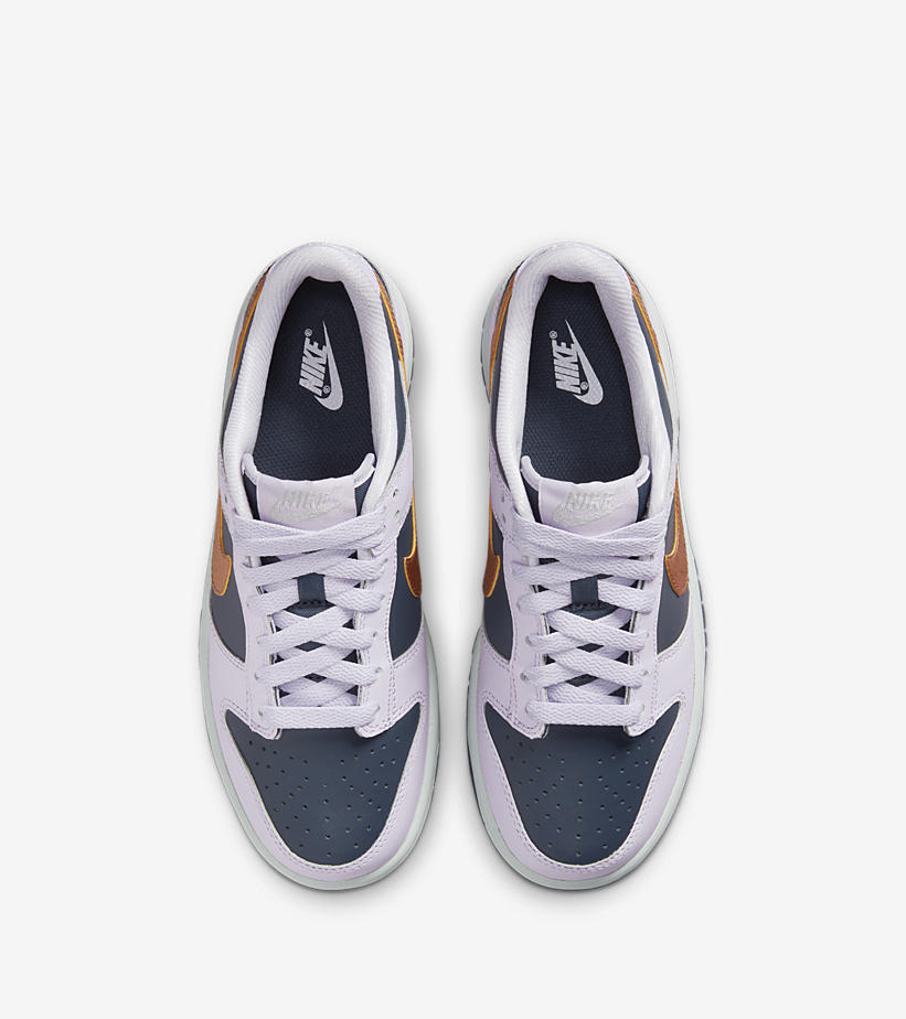 2022年 発売予定！ナイキ GS ダンク ロー “ネイビー/カッパースウッシュ” (NIKE GS DUNK LOW “Navy/Copper Swoosh”) [DX1663-400]