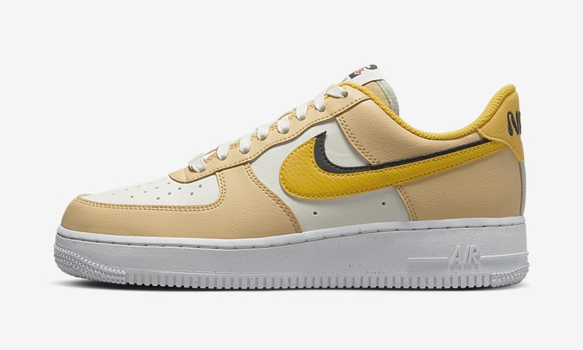 2022年 発売予定！ナイキ エア フォース 1 ロー “82/ホワイト/タン/イエロー” (NIKE AIR FORCE 1 LOW “82/White/Tan/Yellow”) [DX6065-171]