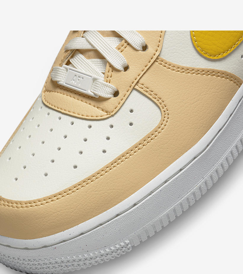 2022年 発売予定！ナイキ エア フォース 1 ロー “82/ホワイト/タン/イエロー” (NIKE AIR FORCE 1 LOW “82/White/Tan/Yellow”) [DX6065-171]