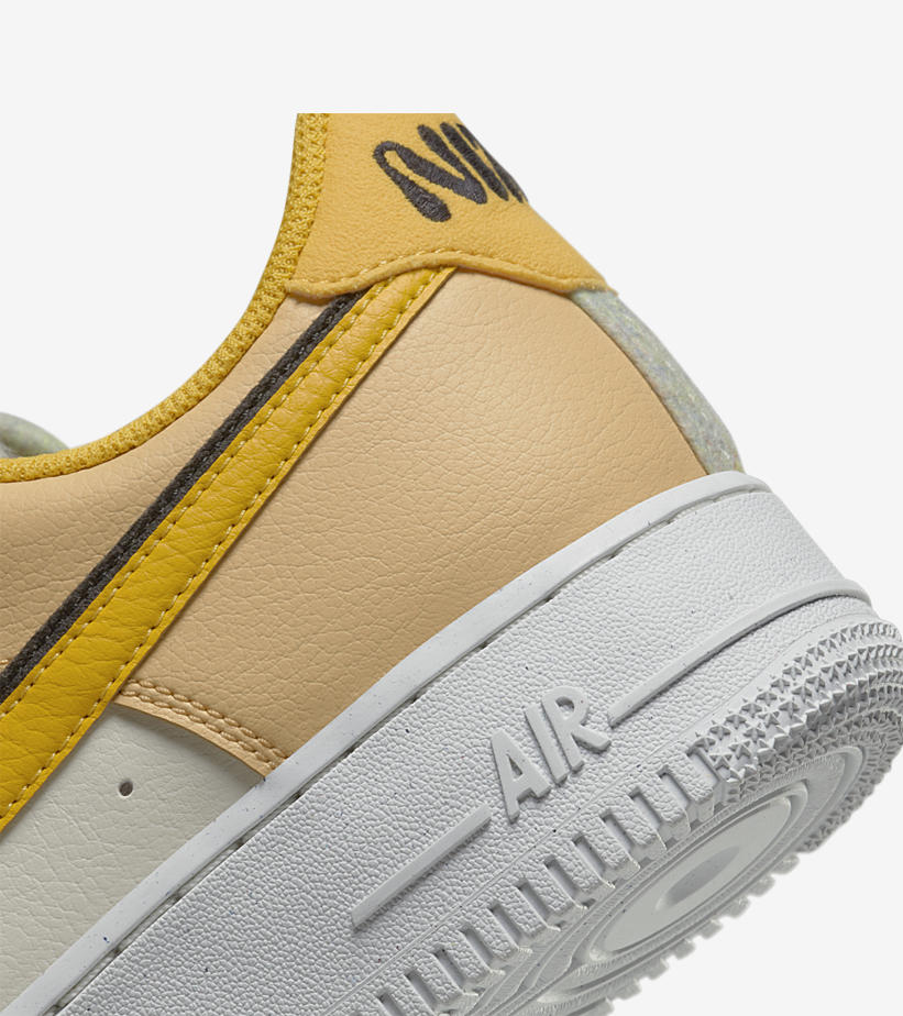 2022年 発売予定！ナイキ エア フォース 1 ロー “82/ホワイト/タン/イエロー” (NIKE AIR FORCE 1 LOW “82/White/Tan/Yellow”) [DX6065-171]