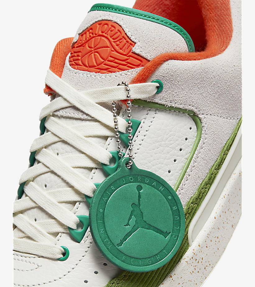 【国内 10/21 発売】Titan × NIKE WMNS AIR JORDAN 2 LOW “White/Green/Orange” (タイタン ナイキ ウィメンズ エア ジョーダン 2 ロー “ホワイト/グリーン/オレンジ”) [DV6206-183]