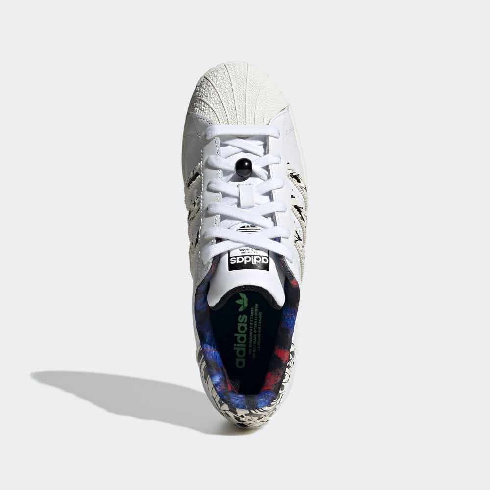 【国内 7/2 発売】バタフライプリントのアディダス オリジナルス スーパースター “ホワイト” (adidas Originals SUPERSTAR “White”) [GY6852]