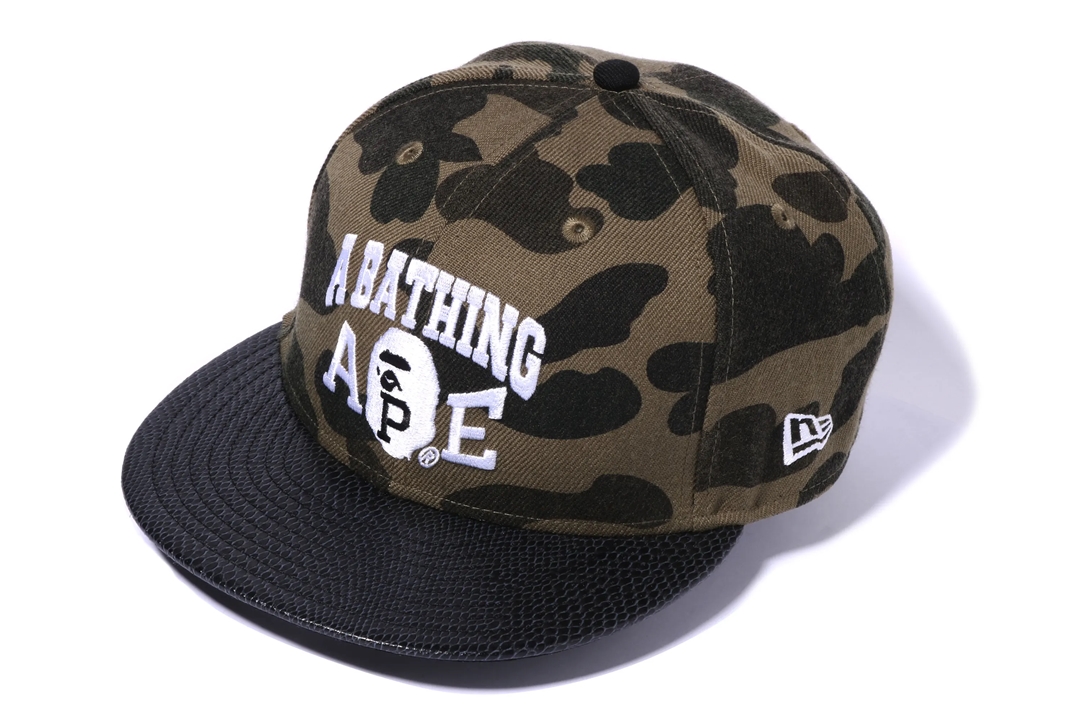 A BATHING APE × New Era 最新コラボキャップが8月下旬 発売 (ア ベイシング エイプ ニューエラ)