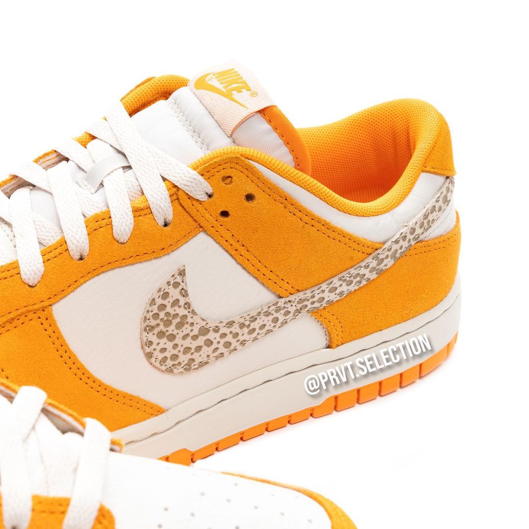 【国内 11/12 発売】ナイキ ダンク ロー “サファリスウッシュ/ホワイト/オレンジ” (NIKE DUNK LOW “Safari Swoosh/White/Orange”) [DR0156-800]