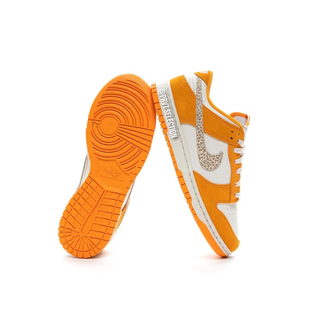 【国内 11/12 発売】ナイキ ダンク ロー “サファリスウッシュ/ホワイト/オレンジ” (NIKE DUNK LOW “Safari Swoosh/White/Orange”) [DR0156-800]