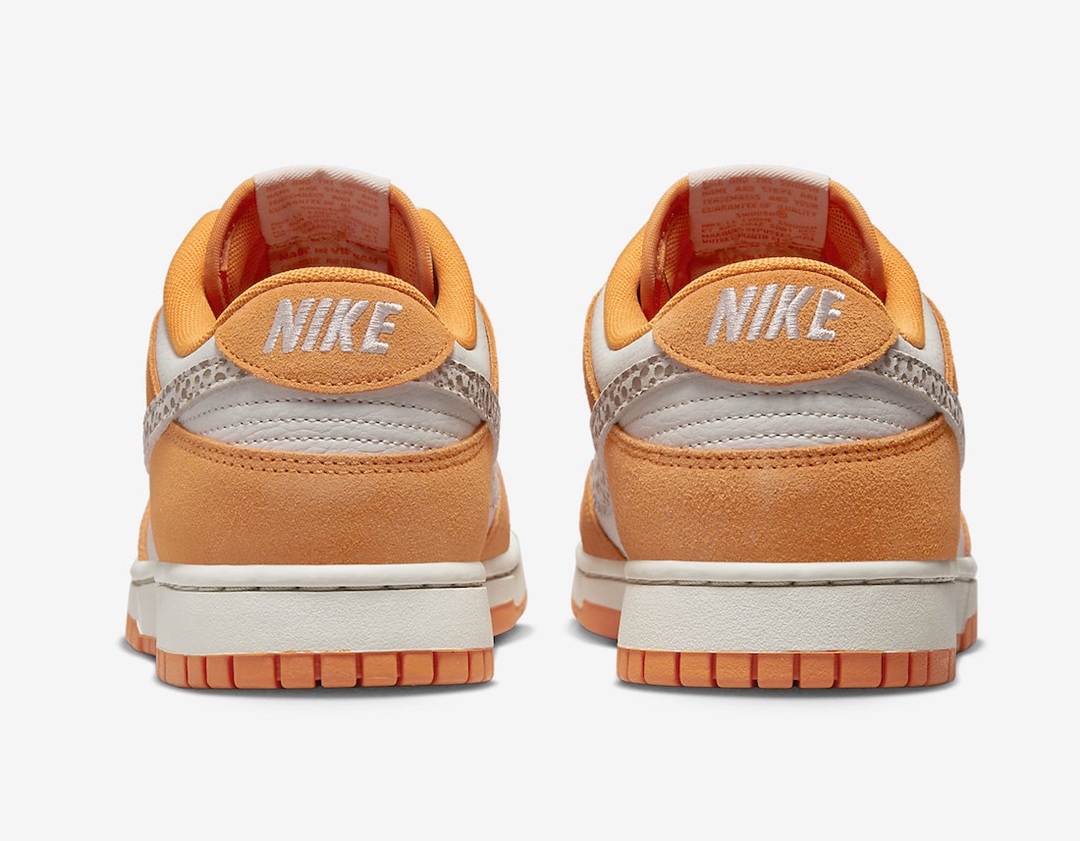 【国内 11/12 発売】ナイキ ダンク ロー “サファリスウッシュ/ホワイト/オレンジ” (NIKE DUNK LOW “Safari Swoosh/White/Orange”) [DR0156-800]