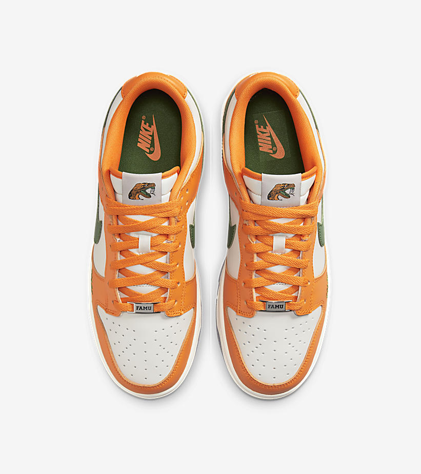 海外 10/17 発売予定！FAMULY Florida A&M Rattlers x NIKE DUNK LOW (フロリダAMラトラーズ ナイキ ダンク ロー) [DR6188-800]