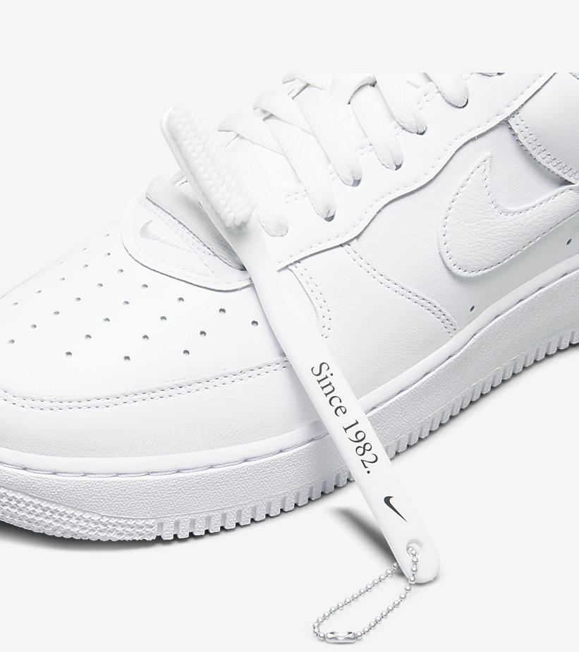 【国内 7/23 発売】ナイキ エア フォース 1 ロー レトロ “Since 82/ホワイト” (NIKE AIR FORCE 1 LOW RETRO “Since 82/White”) [DJ3911-100]