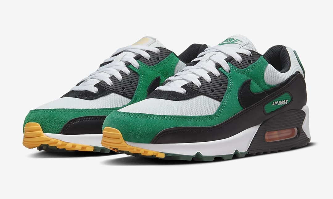 ナイキ エア マックス 90 “ピュアプラチナム/ゴージグリーン” (NIKE AIR MAX 90 “Pure Platinum/Gorge Green”) [DM0029-004]