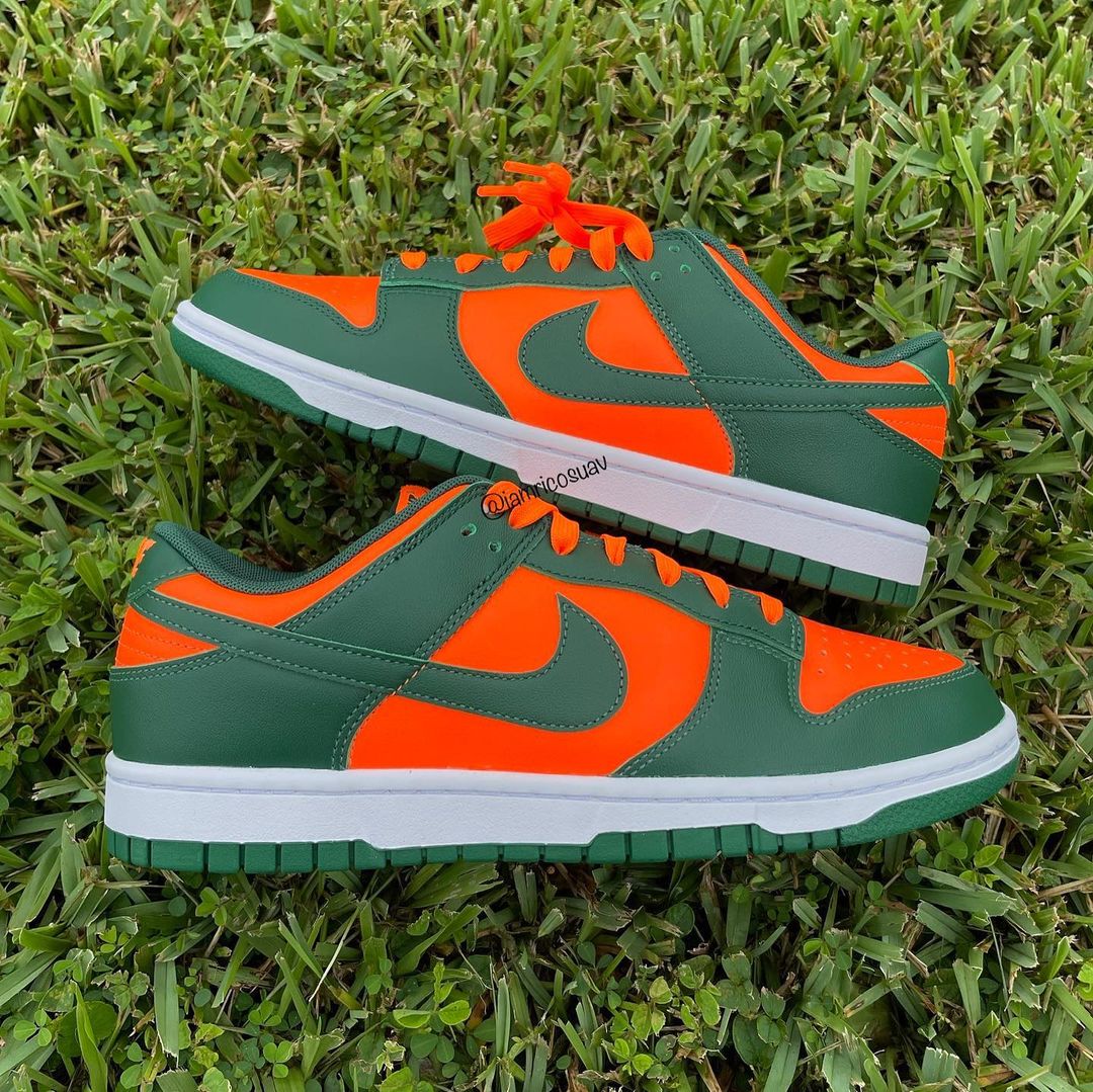 【国内 11/24 発売予定】ナイキ ダンク ロー “マイアミハリケーンズ” (NIKE DUNK LOW “Miami Hurricanes”) [DD1391-300]