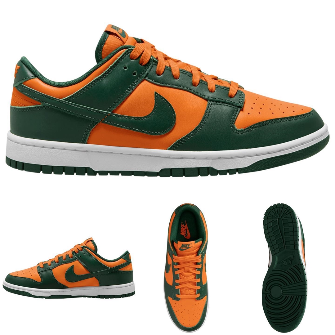 【国内 11/24 発売予定】ナイキ ダンク ロー “マイアミハリケーンズ” (NIKE DUNK LOW “Miami Hurricanes”) [DD1391-300]