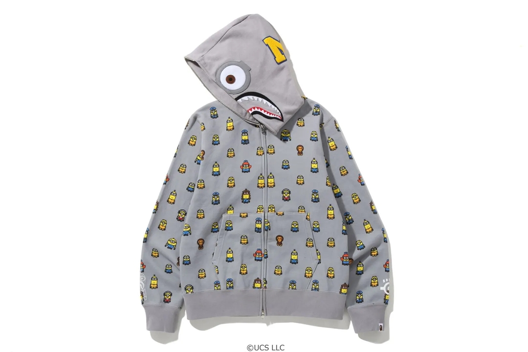 映画「ミニオンズ フィーバー」の公開を祝したA BATHING APE x Minions 最新コラボが7/9 発売 (ア ベイシング エイプ ミニオンズ)