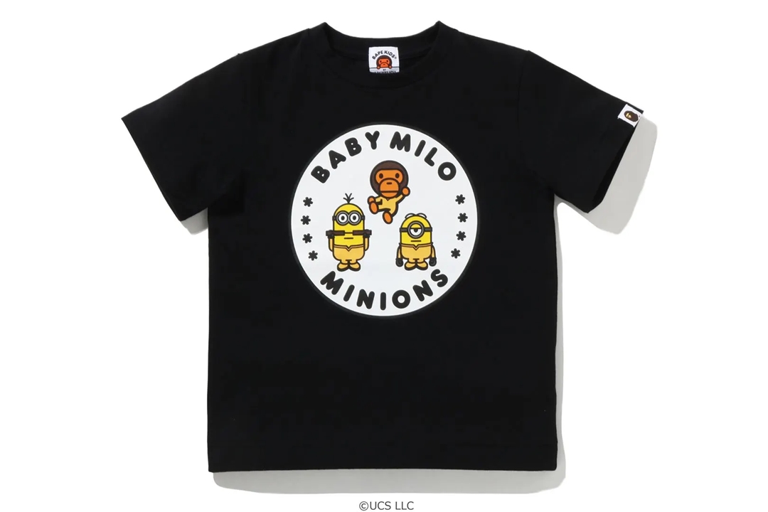 映画「ミニオンズ フィーバー」の公開を祝したA BATHING APE x Minions 最新コラボが7/9 発売 (ア ベイシング エイプ ミニオンズ)