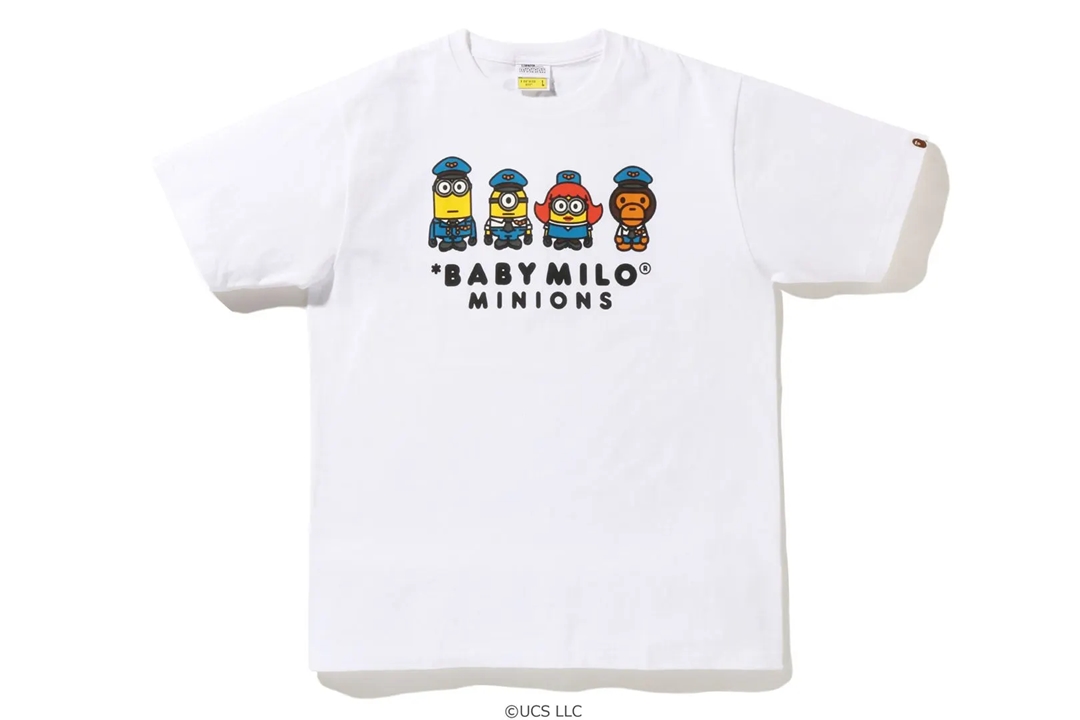 映画「ミニオンズ フィーバー」の公開を祝したA BATHING APE x Minions 最新コラボが7/9 発売 (ア ベイシング エイプ ミニオンズ)