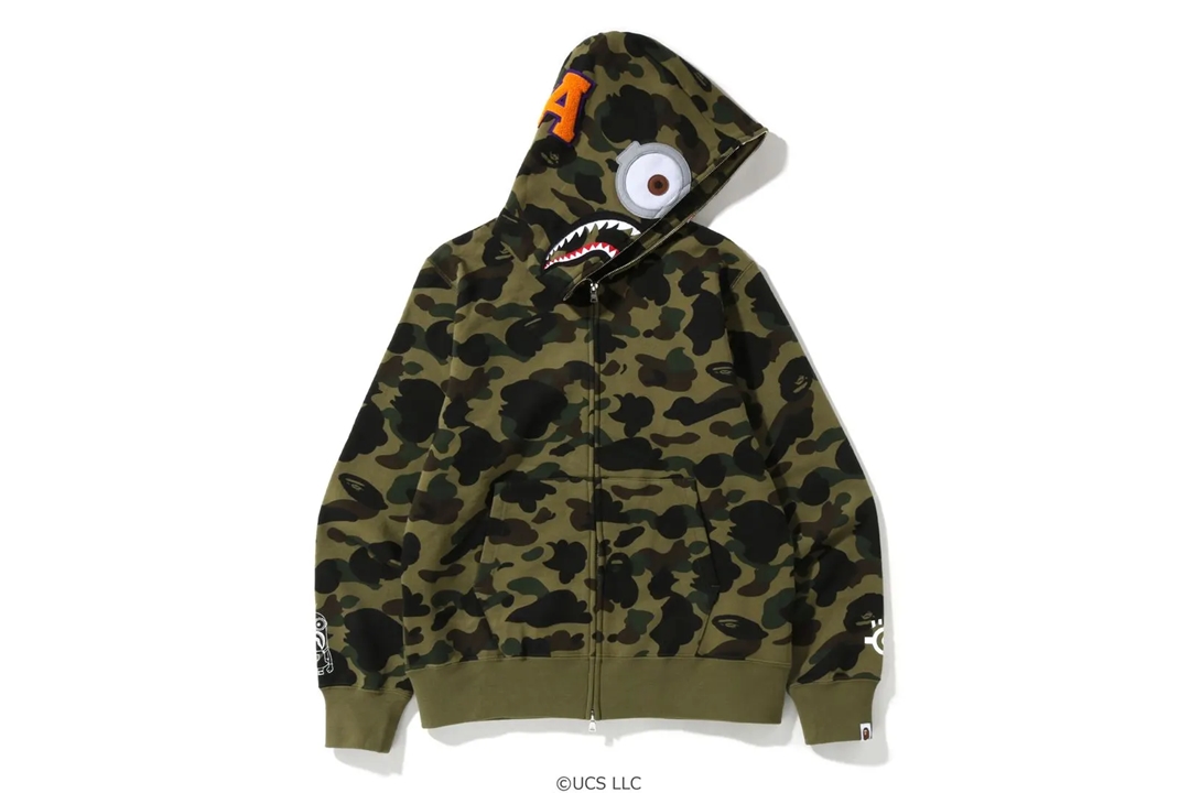 映画「ミニオンズ フィーバー」の公開を祝したA BATHING APE x Minions 最新コラボが7/9 発売 (ア ベイシング エイプ ミニオンズ)