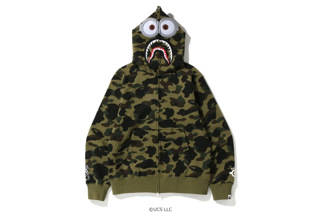 映画「ミニオンズ フィーバー」の公開を祝したA BATHING APE x Minions 最新コラボが7/9 発売 (ア ベイシング エイプ ミニオンズ)