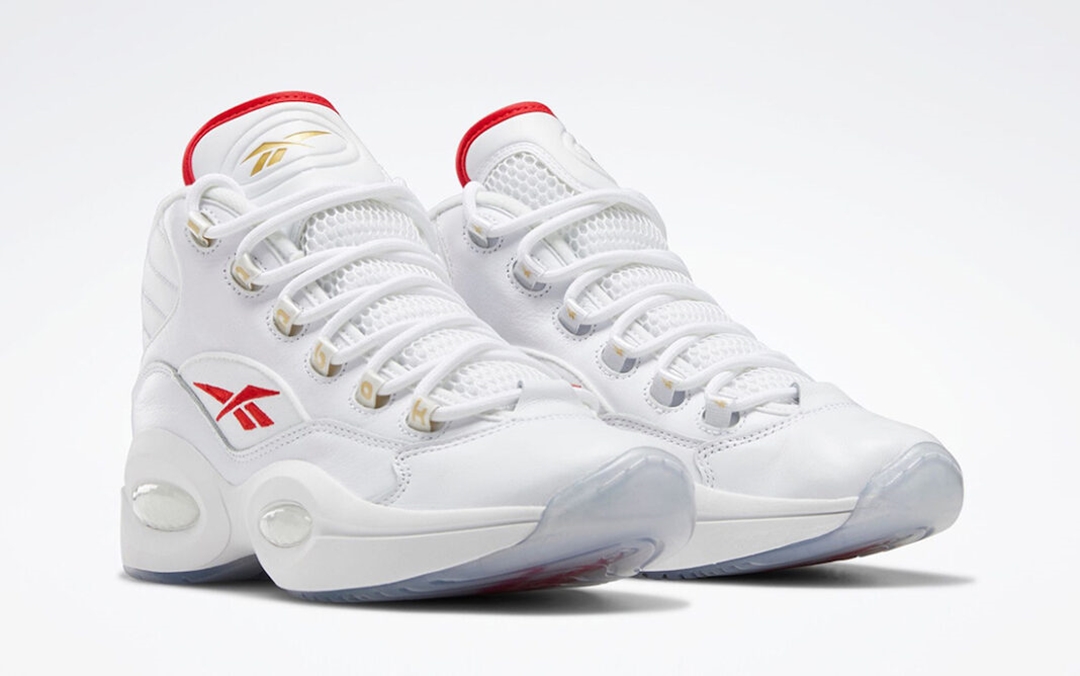 7/22 発売予定！REEBOK QUESTION MID “Dr. J” (リーボック クエスチョン ミッド “フットウェアホワイト/ベクターレッド”) [GX0230]