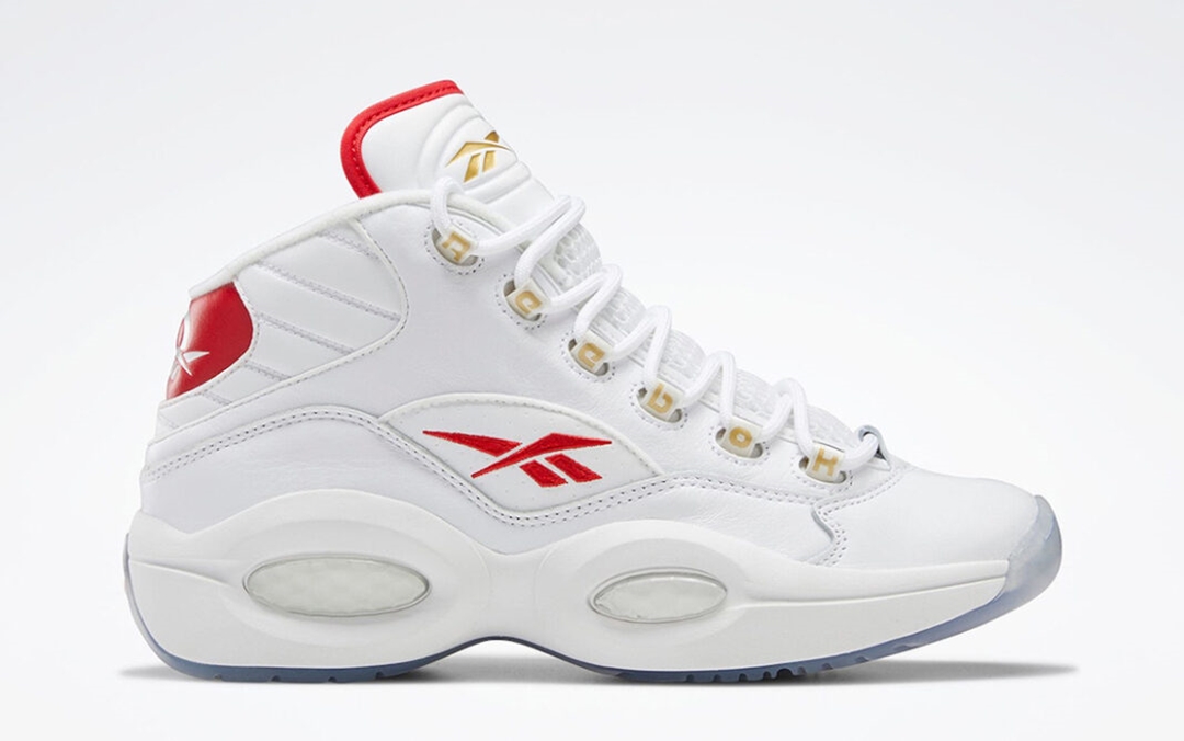 7/22 発売予定！REEBOK QUESTION MID “Dr. J” (リーボック クエスチョン ミッド “フットウェアホワイト/ベクターレッド”) [GX0230]