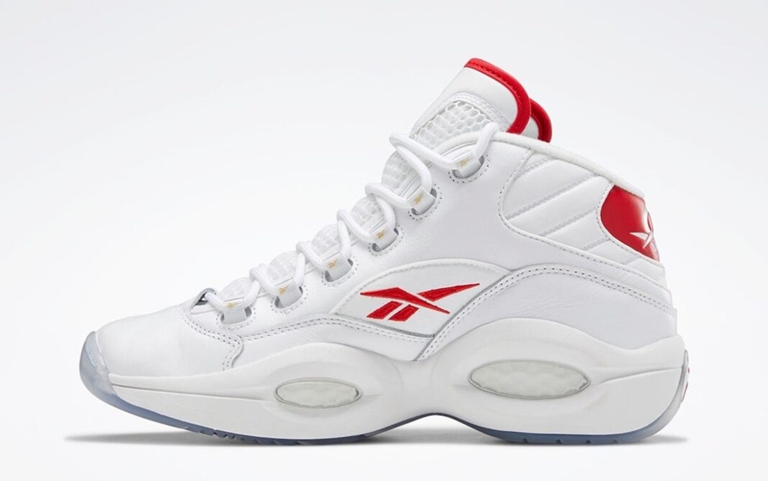 7/22 発売予定！REEBOK QUESTION MID “Dr. J” (リーボック クエスチョン ミッド “フットウェアホワイト/ベクターレッド”) [GX0230]