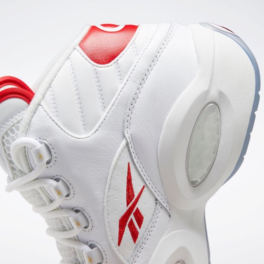 7/22 発売予定！REEBOK QUESTION MID “Dr. J” (リーボック クエスチョン ミッド “フットウェアホワイト/ベクターレッド”) [GX0230]