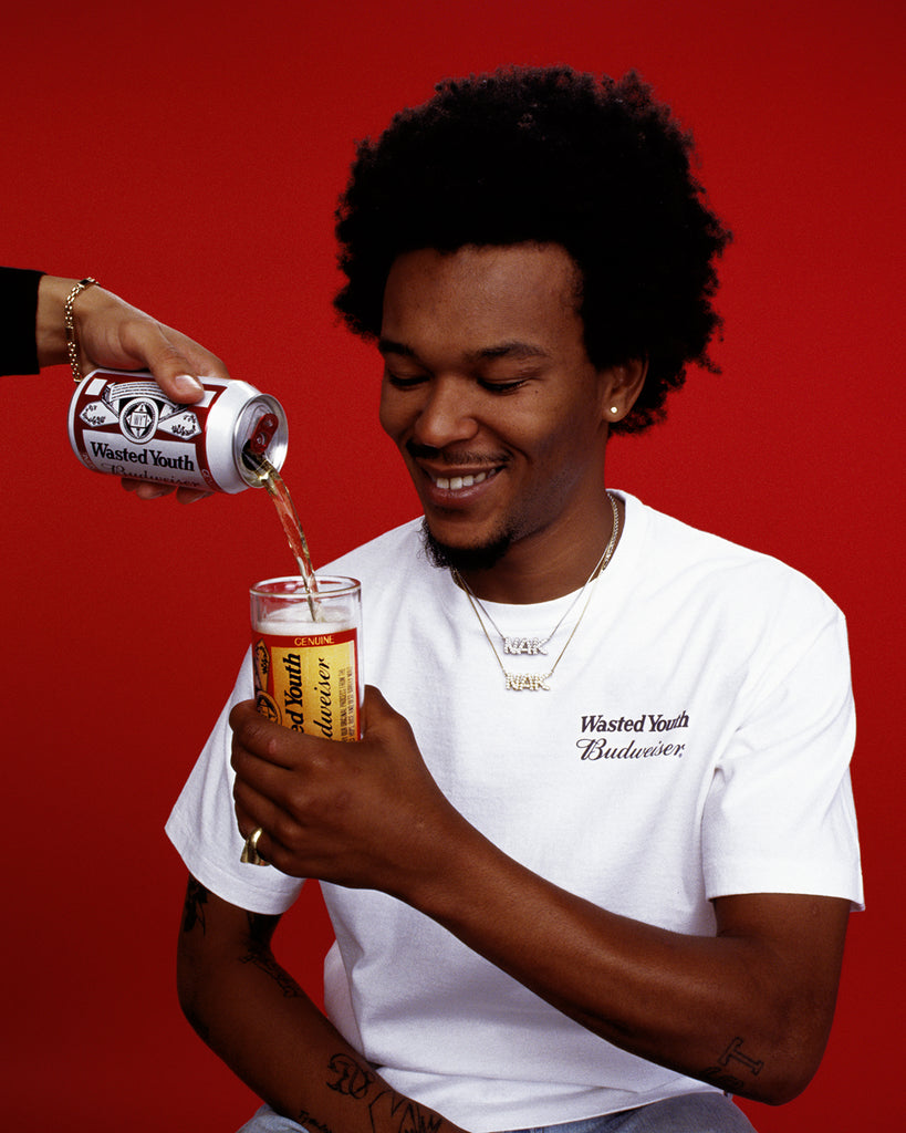 Wasted Youth x Budweiser コラボレーションコレクションが7/9 発売 (ウェイステッド ユース バドワイザー)