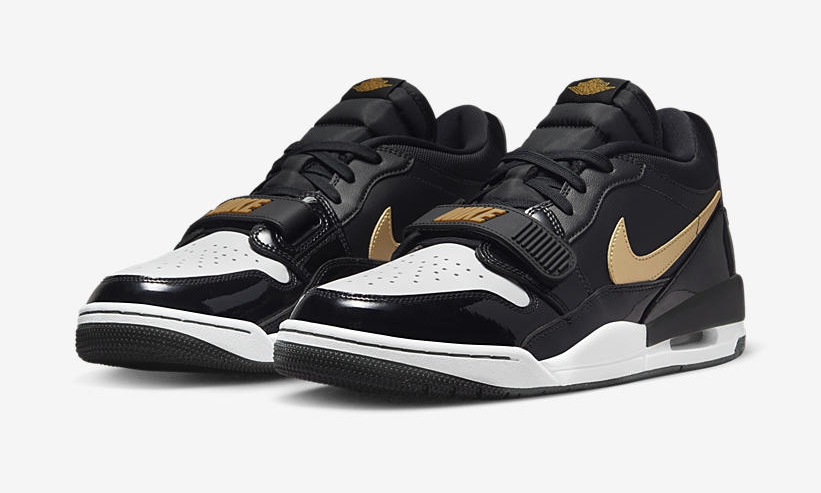 2022年 発売予定！ナイキ ジョーダン レガシー 312 ロー “パテントブラック/ゴールド” (NIKE JORDAN LEGACY 312 LOW “Patent Black/Gold”) [CD7069-071]