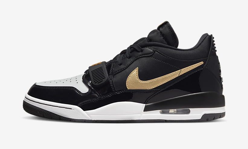 2022年 発売予定！ナイキ ジョーダン レガシー 312 ロー “パテントブラック/ゴールド” (NIKE JORDAN LEGACY 312 LOW “Patent Black/Gold”) [CD7069-071]