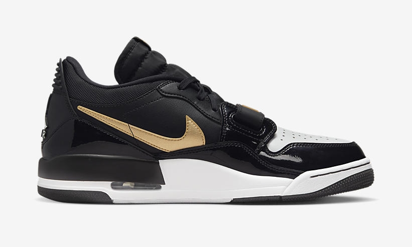 2022年 発売予定！ナイキ ジョーダン レガシー 312 ロー “パテントブラック/ゴールド” (NIKE JORDAN LEGACY 312 LOW “Patent Black/Gold”) [CD7069-071]