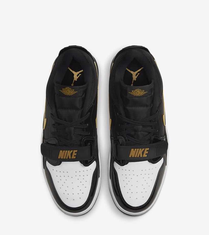 2022年 発売予定！ナイキ ジョーダン レガシー 312 ロー “パテントブラック/ゴールド” (NIKE JORDAN LEGACY 312 LOW “Patent Black/Gold”) [CD7069-071]