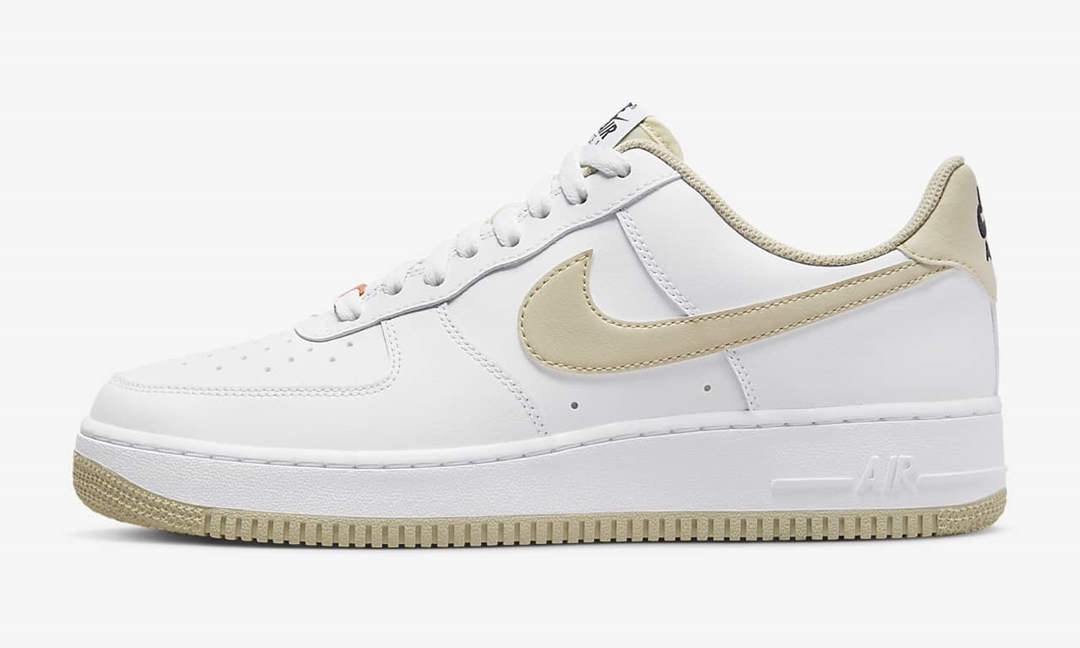 海外発売！ナイキ エア フォース 1 07 ロー “ホワイト/チームオレンジ” (NIKE AIR FORCE 1 07 LOW “White/Team Orange”) [DZ2771-121]