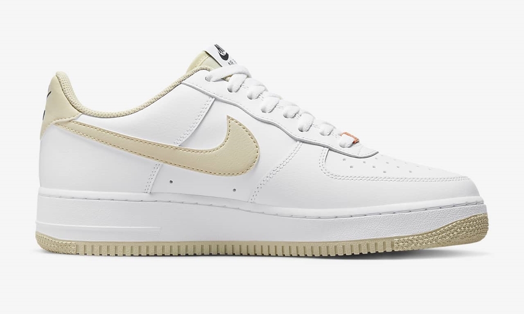 海外発売！ナイキ エア フォース 1 07 ロー “ホワイト/チームオレンジ” (NIKE AIR FORCE 1 07 LOW “White/Team Orange”) [DZ2771-121]