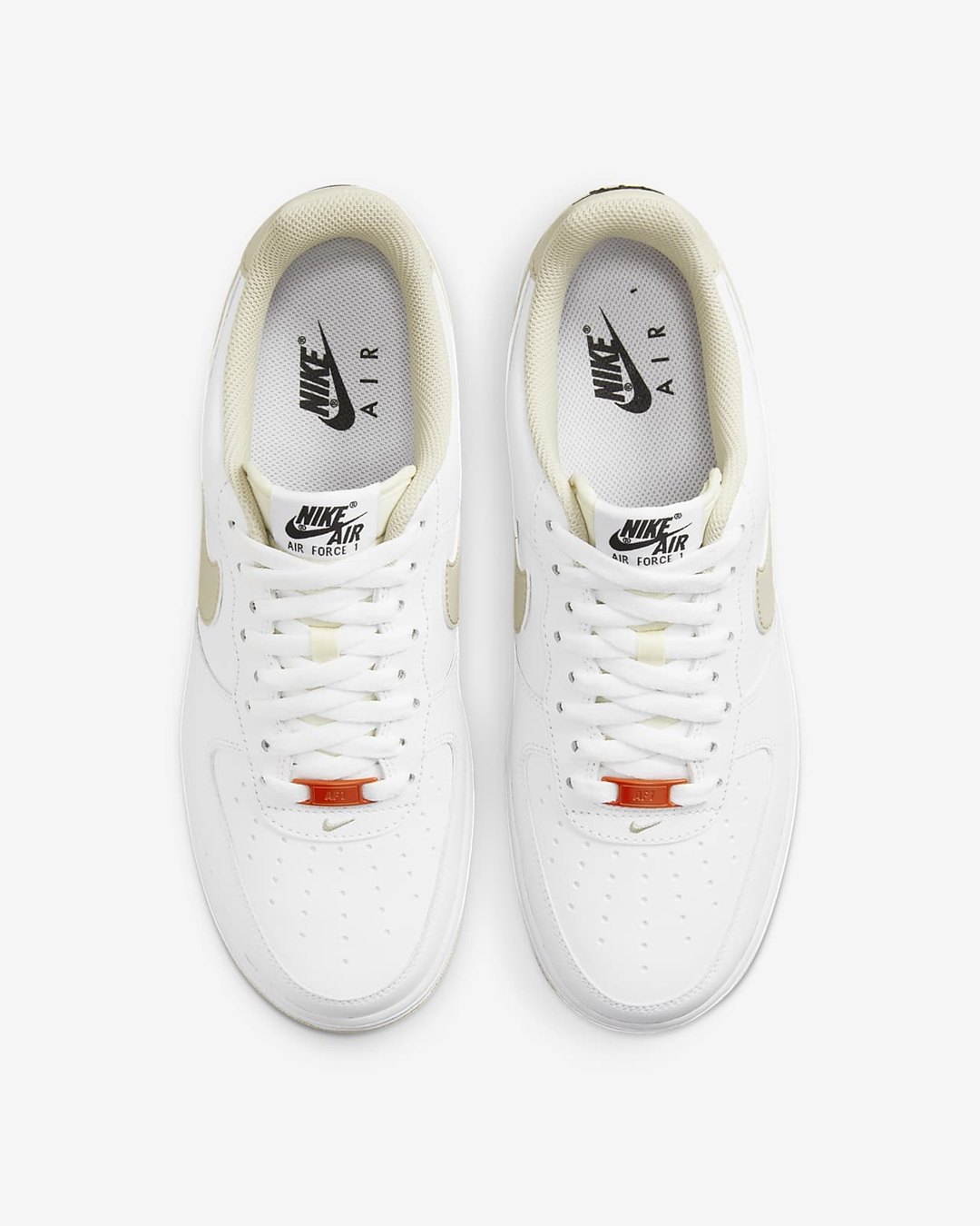 海外発売！ナイキ エア フォース 1 07 ロー “ホワイト/チームオレンジ” (NIKE AIR FORCE 1 07 LOW “White/Team Orange”) [DZ2771-121]