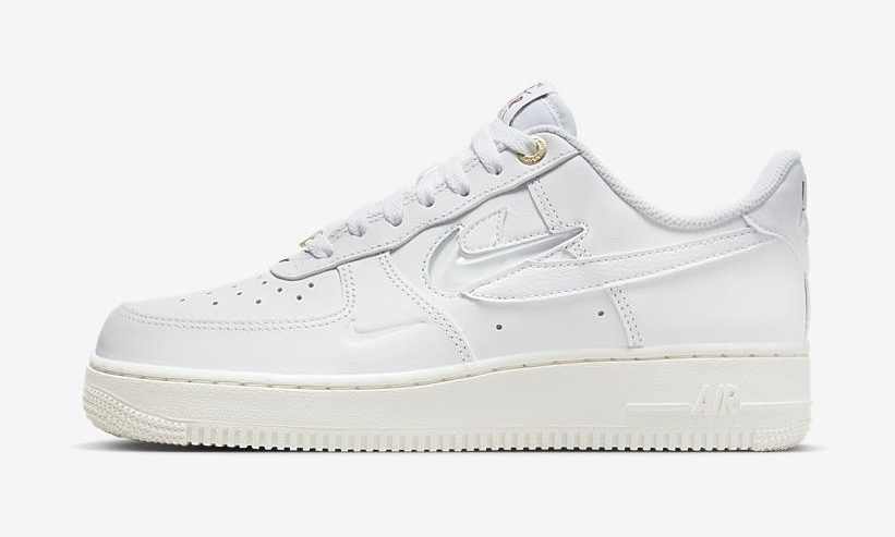 2022年 発売予定！ナイキ エア フォース 1 ロー “ジュエルダブルスウッシュ/ホワイト” (NIKE AIR FORCE 1 LOW “Jewel Double Swoosh/White”) [DZ5616-100]