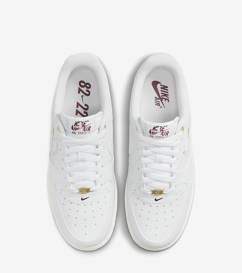 2022年 発売予定！ナイキ エア フォース 1 ロー “ジュエルダブルスウッシュ/ホワイト” (NIKE AIR FORCE 1 LOW “Jewel Double Swoosh/White”) [DZ5616-100]