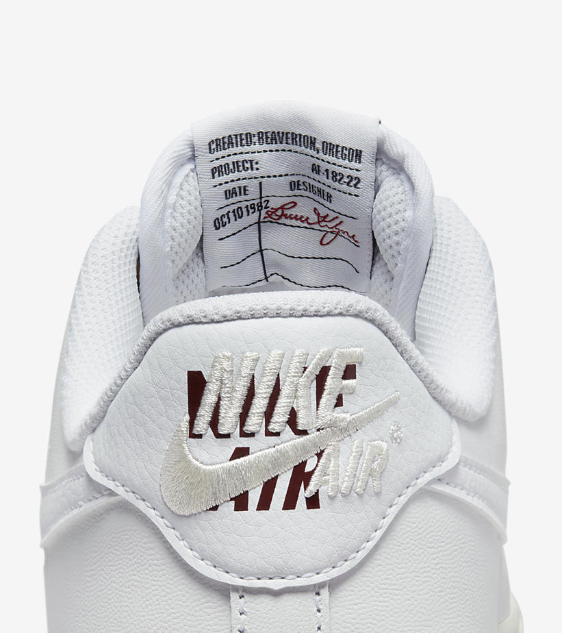 2022年 発売予定！ナイキ エア フォース 1 ロー “ジュエルダブルスウッシュ/ホワイト” (NIKE AIR FORCE 1 LOW “Jewel Double Swoosh/White”) [DZ5616-100]