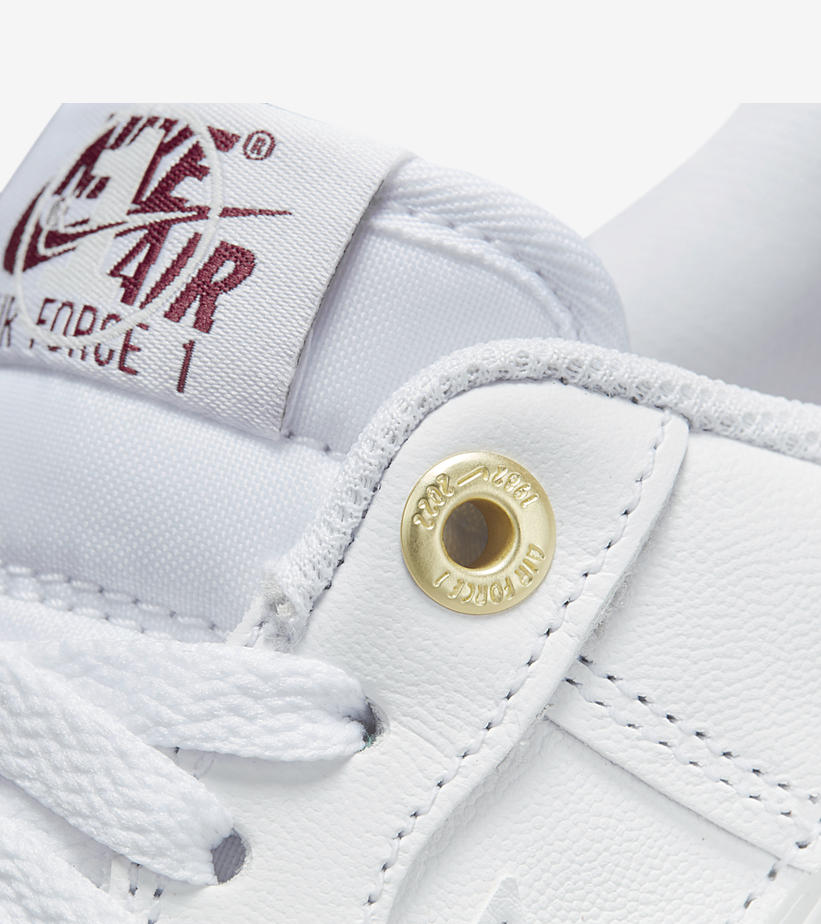 2022年 発売予定！ナイキ エア フォース 1 ロー “ジュエルダブルスウッシュ/ホワイト” (NIKE AIR FORCE 1 LOW “Jewel Double Swoosh/White”) [DZ5616-100]