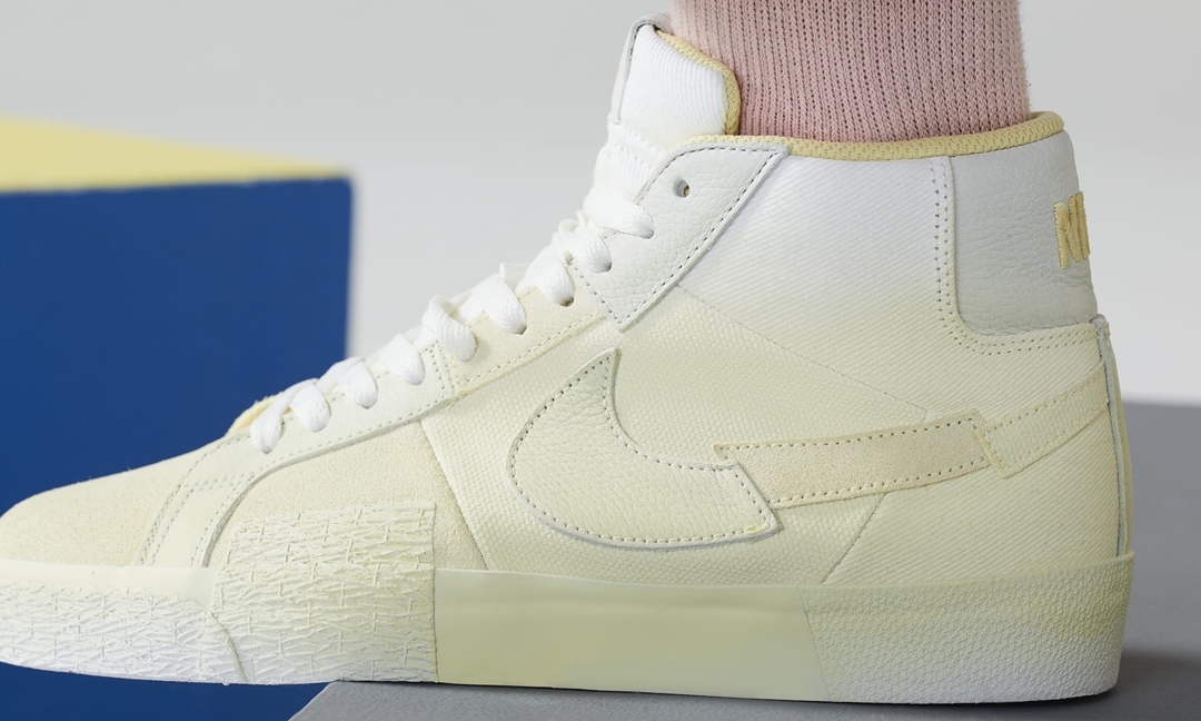 海外発売！ナイキ SB ズーム ブレーザー ミッド プレミアム “レモンウォッシュ” (NIKE SB ZOOM BLAZER MID PREMIUM “Lemon Wash”) [DR9087-700]