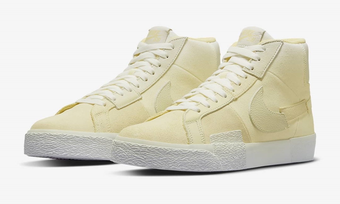 海外発売！ナイキ SB ズーム ブレーザー ミッド プレミアム “レモンウォッシュ” (NIKE SB ZOOM BLAZER MID PREMIUM “Lemon Wash”) [DR9087-700]