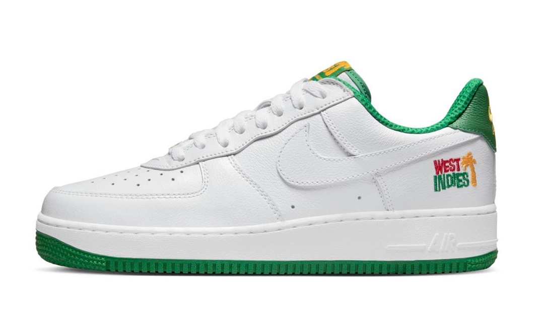 【国内 9/6 発売】ナイキ エア フォース 1 レトロ ロー QS “ウェストインディーズ” (NIKE AIR FORCE 1 RETRO LOW QS “West Indies”) [DX1156-100]