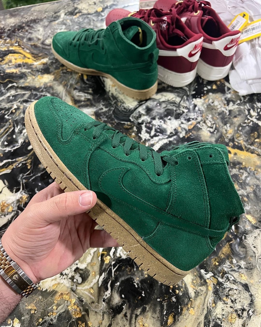 2022年 冬 発売予定！ナイキ SB ダンク ハイ プロ “ゴージグリーン/ガム” (NIKE SB DUNK HIGH PRO “Gorge Green/Gum”)
