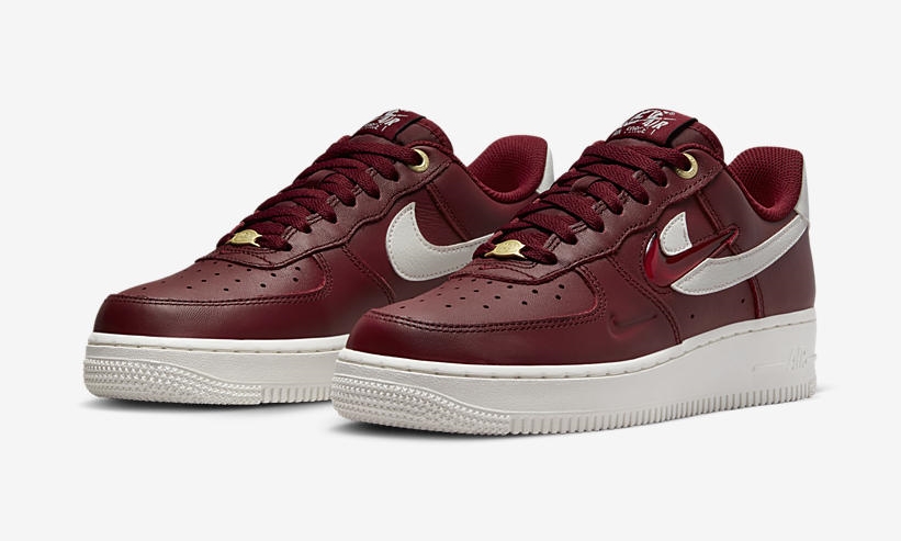 2022年 発売予定！ナイキ エア フォース 1 ロー “ジュエルダブルスウッシュ/レッド” (NIKE AIR FORCE 1 LOW “Jewel Double Swoosh/Red”) [DZ5616-600]