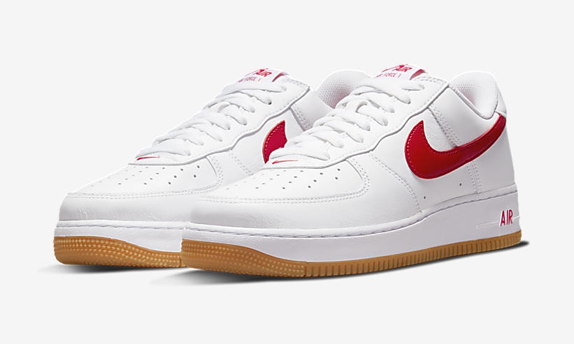 【国内 8/13 発売】ナイキ エア フォース 1 ロー “Since 82/ホワイト/ユニバーシティレッド” (NIKE AIR FORCE 1 LOW “Since 82/White/University Red”) [DJ3911-102]