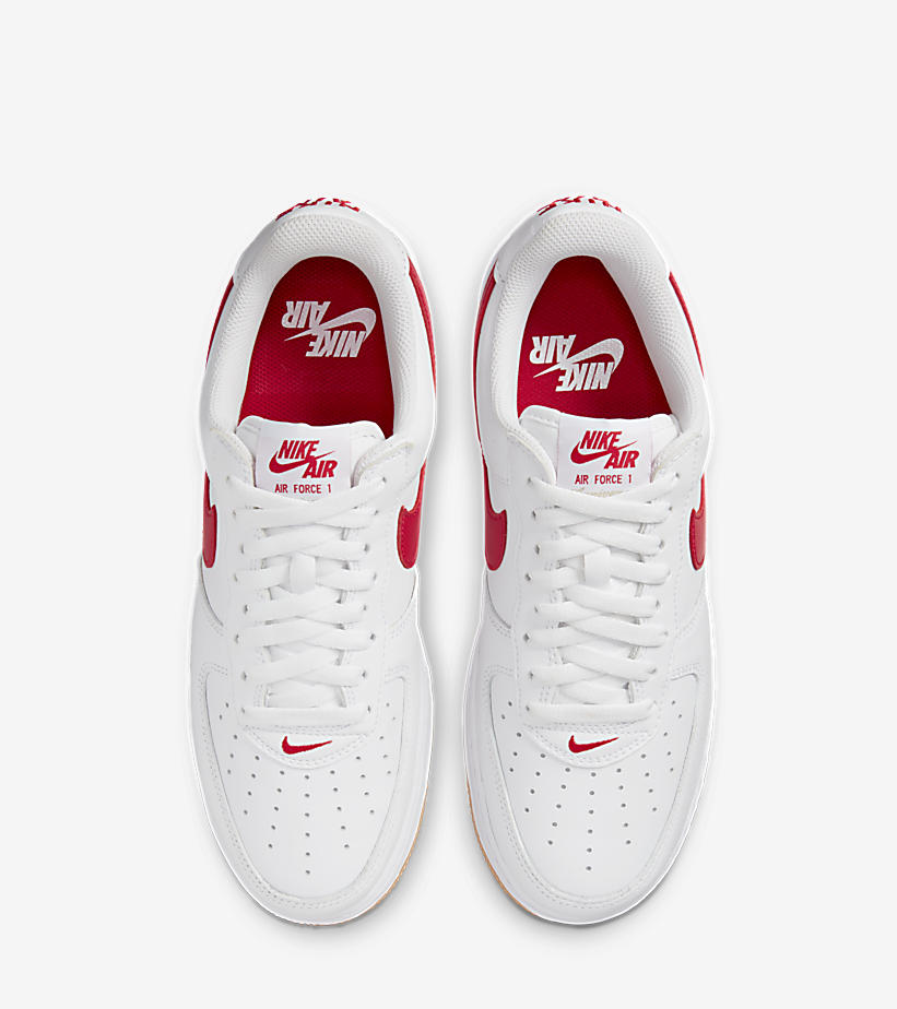 【国内 8/13 発売】ナイキ エア フォース 1 ロー “Since 82/ホワイト/ユニバーシティレッド” (NIKE AIR FORCE 1 LOW “Since 82/White/University Red”) [DJ3911-102]