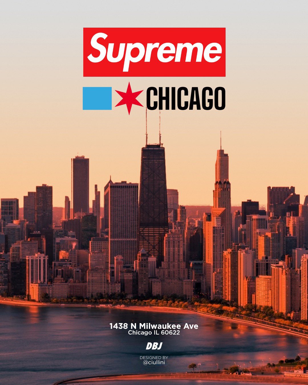 SUPREMEの新店「Chicago」が11/10にオープン予定 (シュプリーム シカゴ)