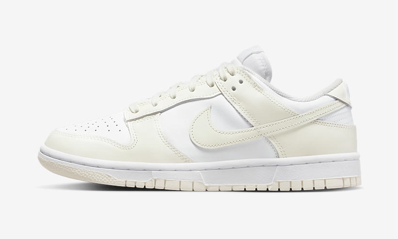 【国内 8/26 発売】ナイキ ウィメンズ ダンク ロー “ホワイト/セイル” (NIKE WMNS DUNK LOW “White/Sail”) [DD1503-121]